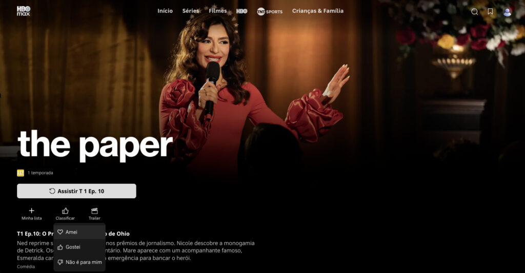 Novo sistema de avaliação de conteúdo na HBO Max