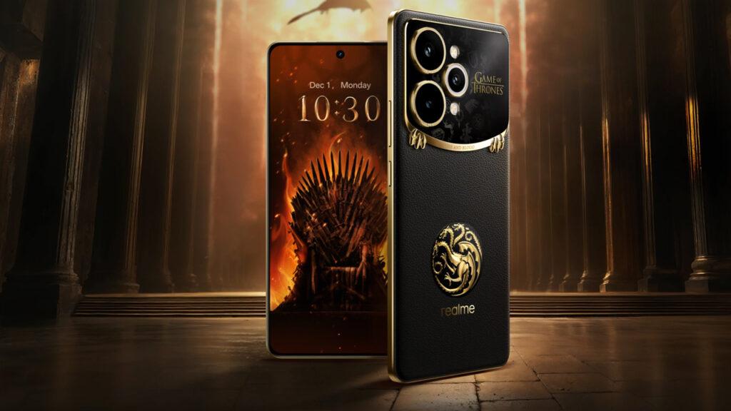 Realme 15 Pro edição limitada de Game of Thrones