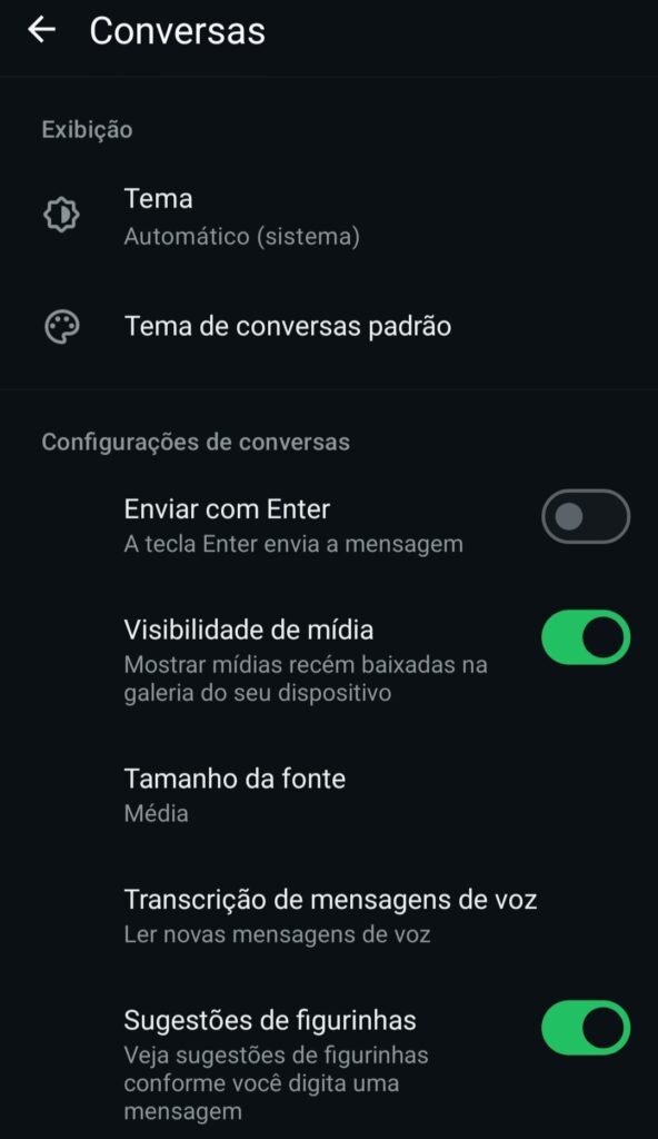 Novo recurso de sugestão de figurinhas no WhatsApp