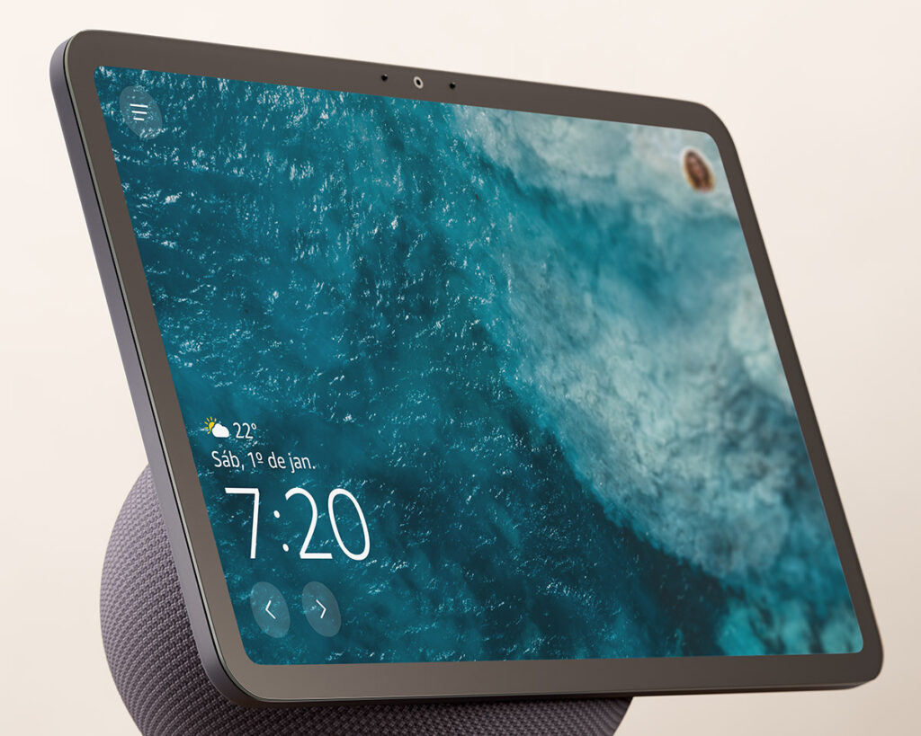 Detalhes do design do Echo Show 11