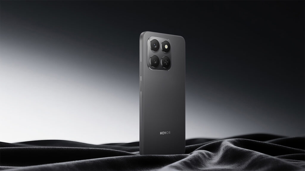 Honor 400 Smart na cor preta