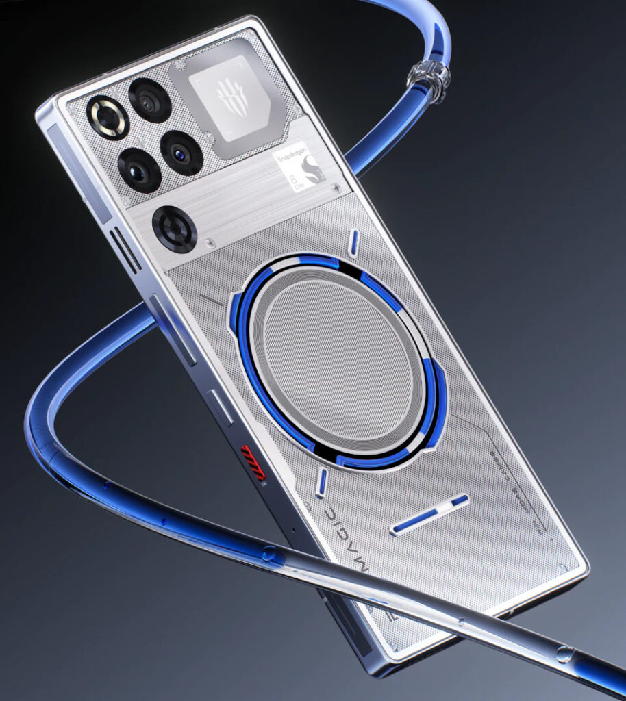 Versões transparentes do RedMagic 11 Pro mostram o sistema de resfriamento em ação