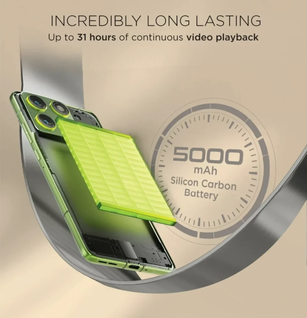 Motorola traz bateria maior no Edge 70 indiano