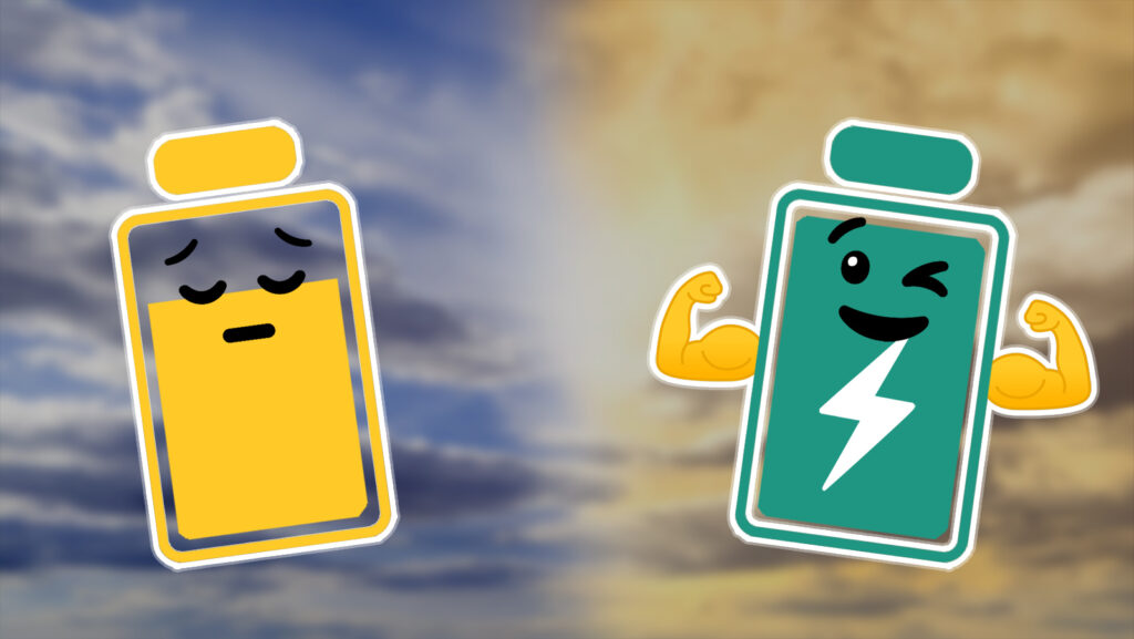 Degradação de bateria