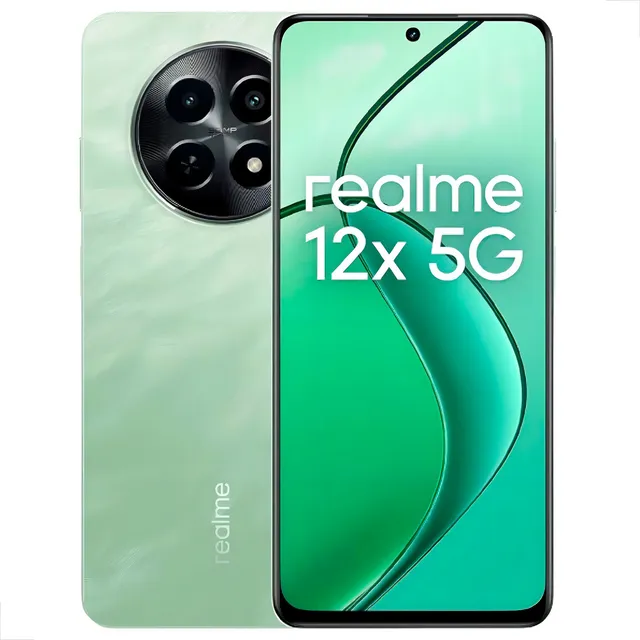 Celular Realme 12x 5g 128gb Dual Sim 6gb Smartphone Verde Nfc