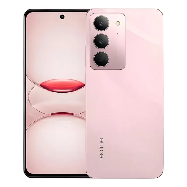 Celular Realme C75 X 256gb 8gb Ram Nfc Prova De Agua Queda Cor Rosa-claro