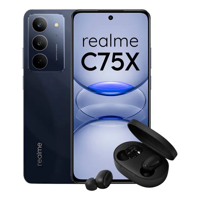 Celular Realme C75 X Dual Sim 256gb 8 Ram -nfc + Fone Brinde