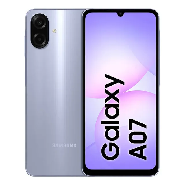 Celular Samsung Galaxy A07 128gb, 4gb, Câmera 50mp, Tela 6.7 , Proteção Ip54, Processador 6nm - Violeta