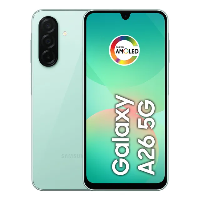 Celular Samsung Galaxy A26 5g 256gb, 8gb Ram, Câmera De 50mp, Ip67, Tela Super Amoled 6.7 , Nfc - Verde
