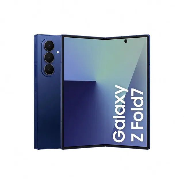 Celular Samsung Galaxy Z Fold7 1tb, 16gb Ram, Tela 8.0 + 6.5 , Câmera Traseira 200+12+10mp, Frontal 10+10mp Azul