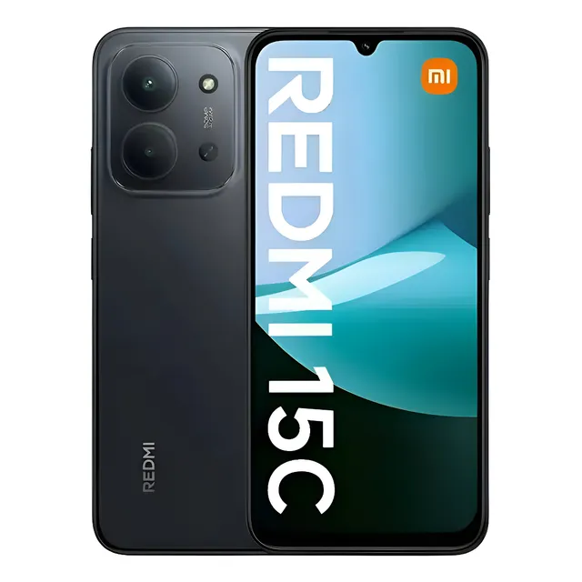 Celular Xiaomi Redmi 15c 256gb 8gb Ram Dual Sim + Nfc Medianoche