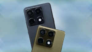 Montagem com supostas fotos reais do Edge 70 Ultra