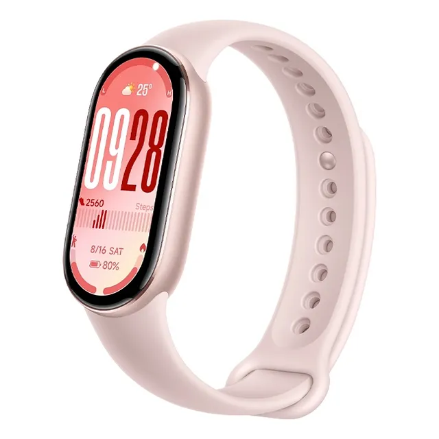 Relógio Smartwatch Xiaomi Mi Band 10 Tela 1.72 Amoled Rosa-claro Sport Rosa Rosa