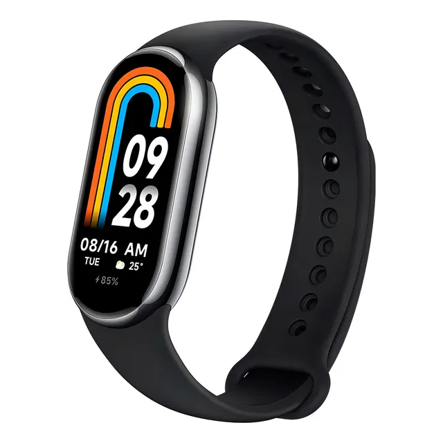 Relógio Xiaomi Smart Mi Band 8 1.62 Amoled Preto