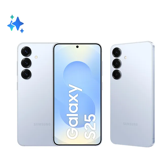 Samsung Galaxy S25 5g, 256gb, 12gb, Câmera Tripla - Azul Claro