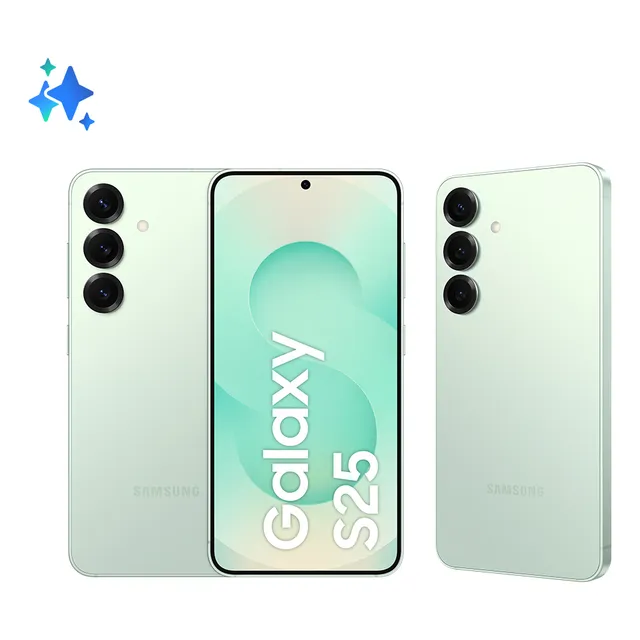 Samsung Galaxy S25 5g, 256gb, 12gb, Câmera Tripla - Verde Claro