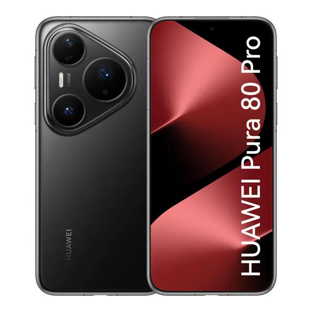 Smartphone Huawei Pura 80 Pro 12gb+512gb Sofisticado E Poderoso Câmera Ultra-iluminação Design Premium Tela Oled Huawei X-true Preto