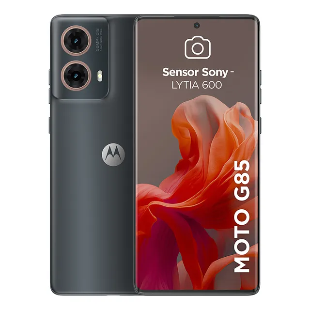 Smartphone Moto G85 5g - 256gb 16gb Ram Boost 50mp Sony Ai Camera Tela Infinita Poled Nfc - Grafite
