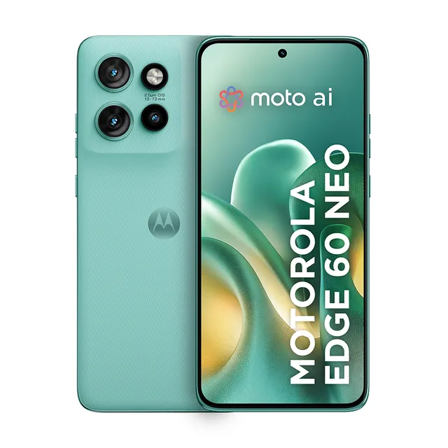 Smartphone Motorola Edge 60 Neo 5g - 256gb 24gb (12gb Ram + 12gb Ram Boost) 50mp Sony Camera Moto Ai E Tela 1.5k Super Hd - Menta
