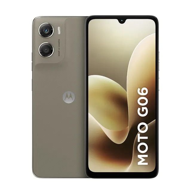 Smartphone Motorola Moto G06 - 128gb 12gb (4gb Ram + 8gb Ram Boost) E Camera 50mp Com Ai Bateria De 5200 Mah Tela 6.9