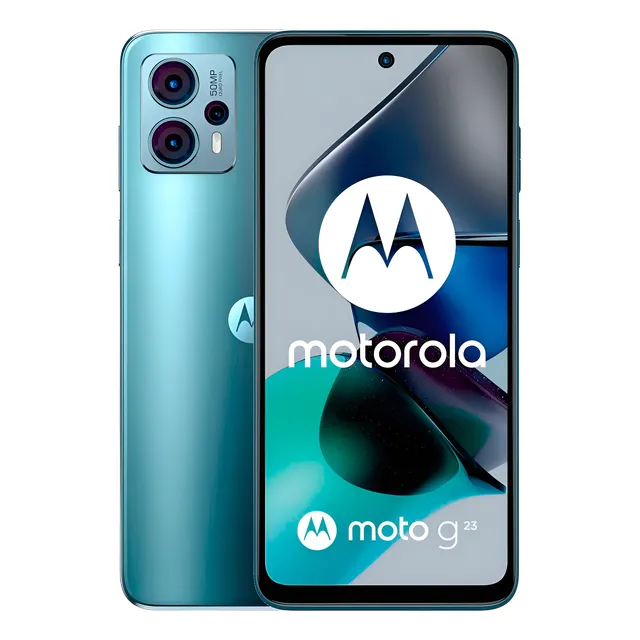 Smartphone Motorola Moto G23 128gb Azul 4 Ram Cor Azul-aço
