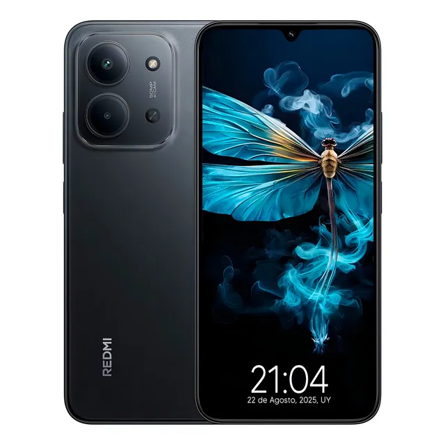 Smartphone Xiaomi Redmi 15c 4g Br 4+4gb Ramvirtual + 256gb Preto