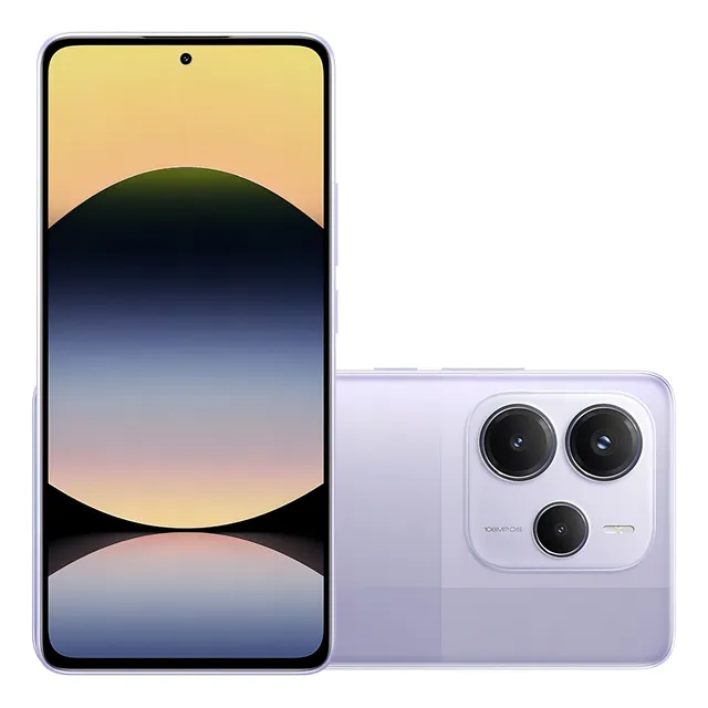 Smartphone Xiaomi Redmi Note 14 5g 8+8gb + 256gb, Roxo
