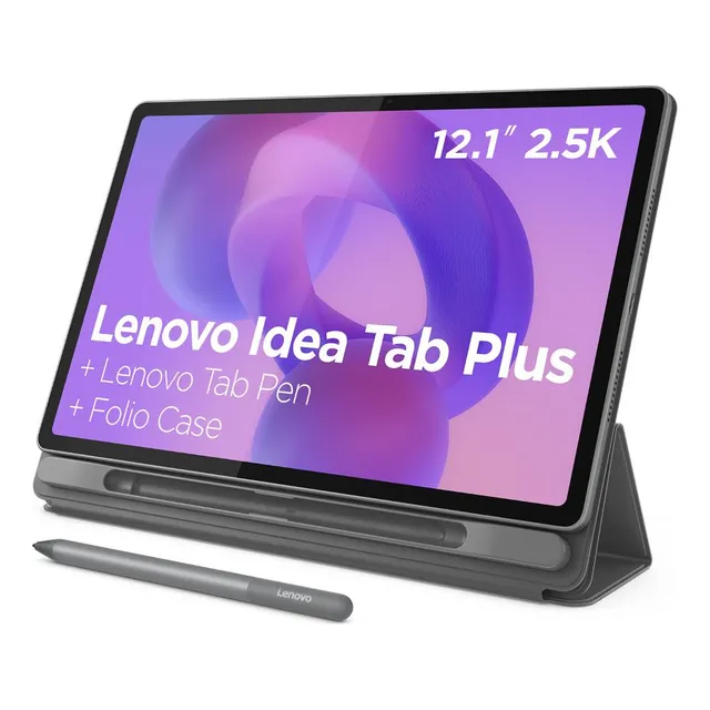 Tablet Lenovo Idea Tab Plus Octa 8gb 256gb C/ Capa E Caneta Luna Grey