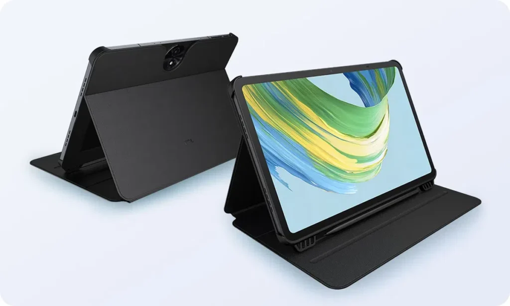 TAB NXTPAPER Gen 2 tem suporte a T-Pen e capa dobrável em vários ângulos, vendidos separadamente