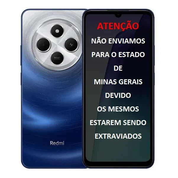 Xiaomi Redmi 14c 4g 256gb 8gb Ram Dual Sim - Versão Global Cor Azul