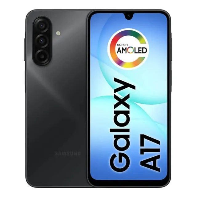 Celular Samsung Galaxy A17 Com Ia, 256gb, 8gb Ram, Câm De 50mp, Tela De 6.7 , Nfc, Ip54 - Preto