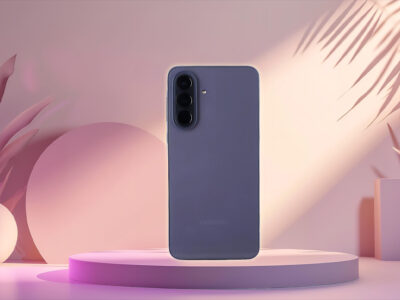 Fotos reais: Galaxy A57 vaza na cor roxa com design fino de menos de 7 mm