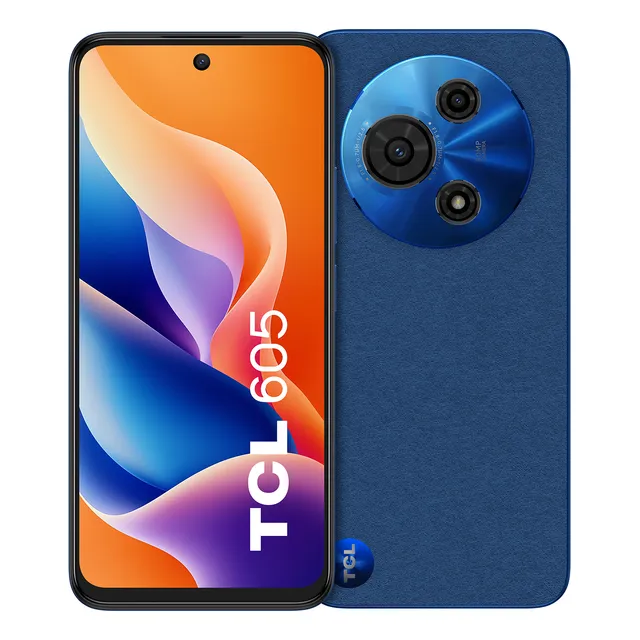 Smartphone Tcl 605 4g 128gb, 4gb Ram, 50mp, 6.7, Nfc, Ip54 Azul