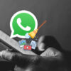 Limpeza de armazenamento no WhatsApp