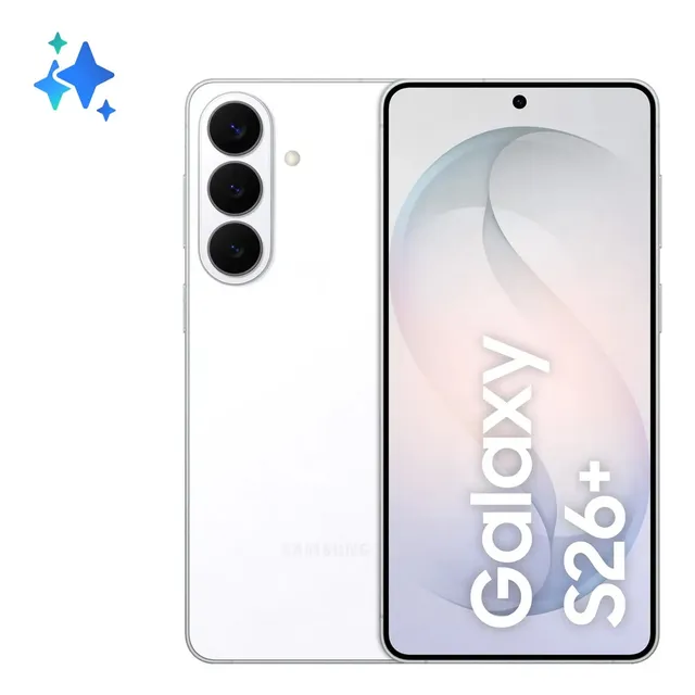 Samsung Galaxy S26+, 512gb, 12gb, Galaxy Ai, Câmera Tripla Branco
