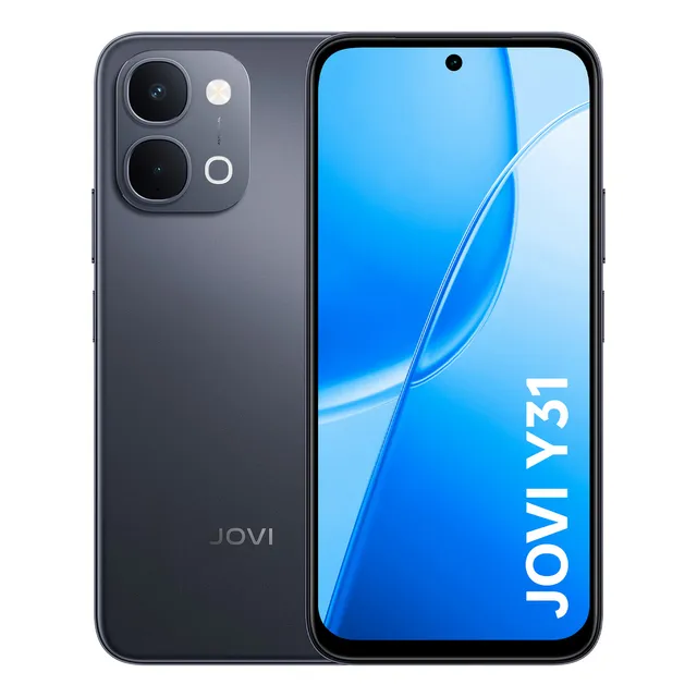 Smartphone Jovi Y31 256gb 8+8gb Ram Câmera 50mp Bateria 7200mah - Preto