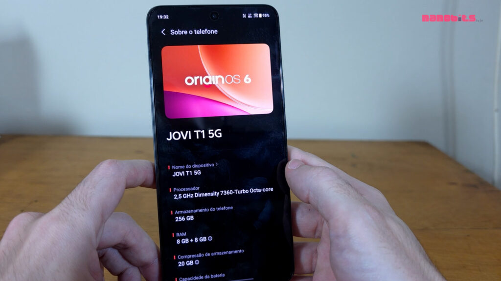Jovi T1 5G tela