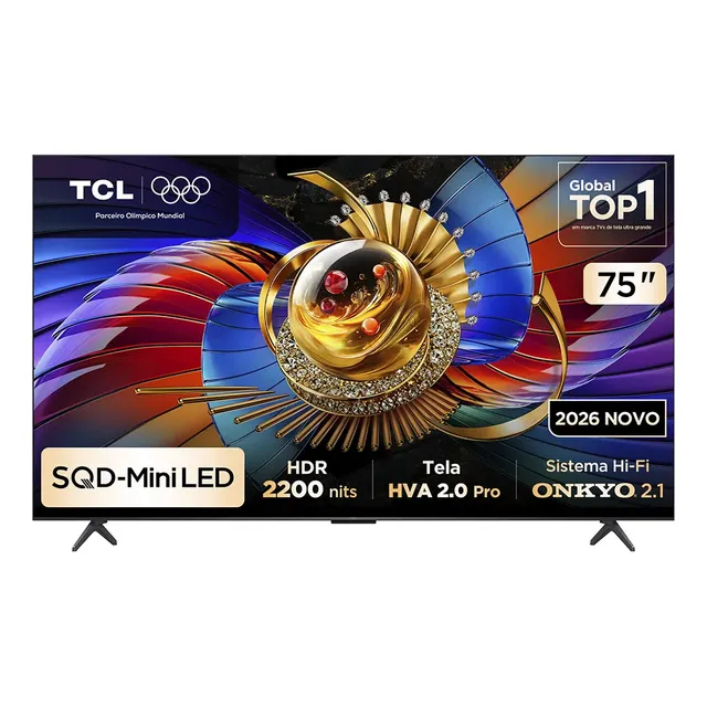 Smart Tv Tcl 75 Sqd-mini Led 4k Q7d Pro Bluetooth 75q7dpro