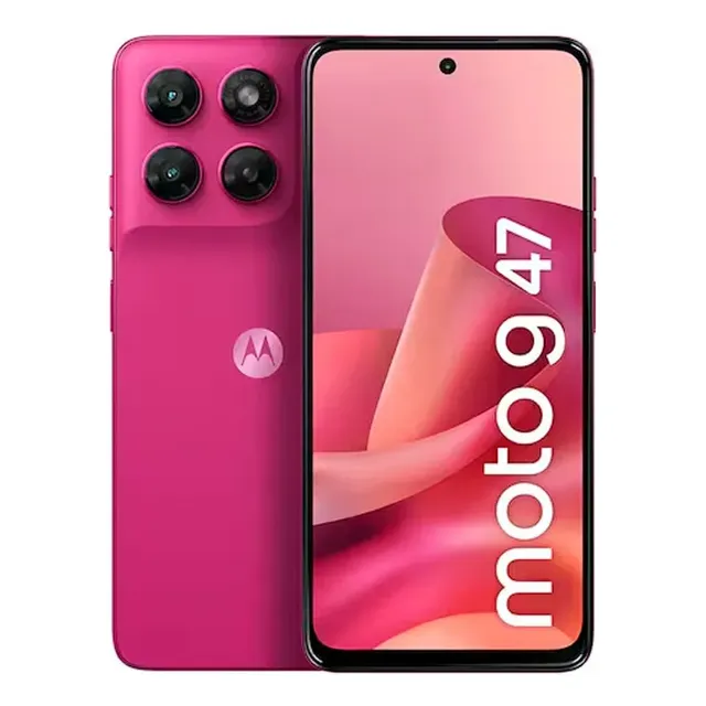 Smartphone Moto G47 6.7 256gb 5g Câmera Dupla 50mp Motorola Rosa