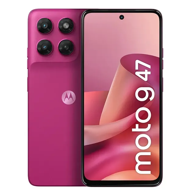 Smartphones Motorola Moto G47 5g - 128gb 12gb (4gb Ram + 8gb Ram Boost), Camera 50 Mp Sony Lytia 600, Tela Fhd+ De 120hz - Rosa