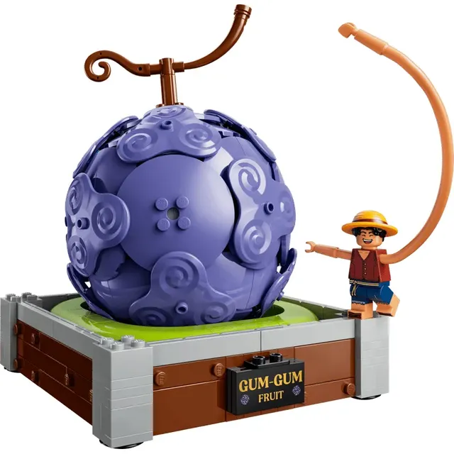 Lego One Piece Fruta Gomu Gomu No Mi 75647 - 482 Peças 482 Luffy